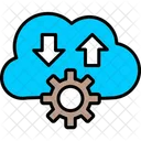 Cloud Setting Network Icon