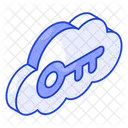 Cloud Access Passkey Icon