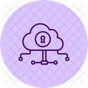 Cloud Access Pentaglow Icon