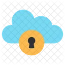 Cloud Access Cloud Security Cloud Protection Icon