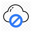 Cloud Access Denied  Icon