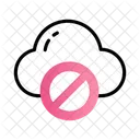 Cloud Access Denied  Icon