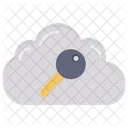 Cloud Access Key  Icon