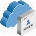 Cloud Computing Account Icon