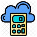 Cloud Calculator Tools Account Icon
