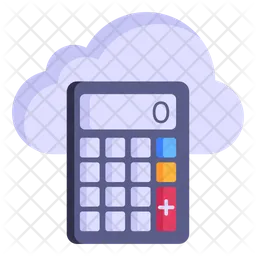 Cloud Accounting  Icon