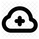 Cloud Add X Icon
