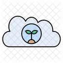 Cloud Agriculture  Icon