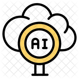 Cloud Ai  Icon