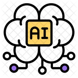 Cloud Ai  Icon