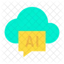 Cloud Ai  Icon