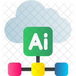 Cloud Ai Connection  Icon