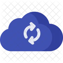 Cloud, Aktualisieren  Symbol