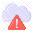 Cloud Error Cloud Alert Cloud Attention Icon