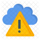 Cloud Cloud Error Cloud Warning Icon