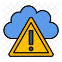 Cloud Alert  Icon