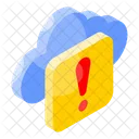 Cloud Alert  Icon