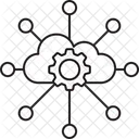 Cloud-Analyse  Symbol