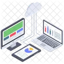 Cloud-Analyse  Symbol