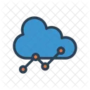 Analytik Graph Cloud Symbol