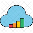Cloud Analysis Big Data Processing Ai Powered Insights Icon