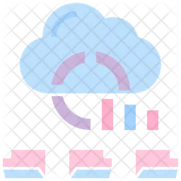 Cloud analysis  Icon