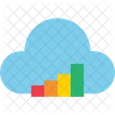 Cloud Analysis Big Data Processing Ai Powered Insights Icon