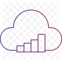 Cloud Analysis Big Data Processing Ai Powered Insights Icon