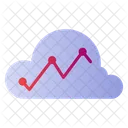 Cloud Business Report Icon