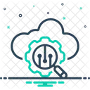 Cloud Analysis  Icon