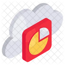 Cloud Analytics  Icon