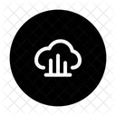 Cloud analytics  Icon