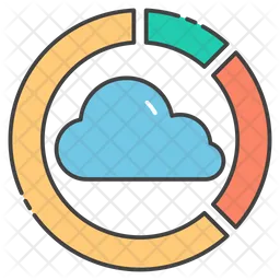 Cloud Analytics  Icon