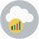 Cloud analytics  Icon