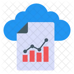 Cloud Analytics  Icon