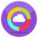 Cloud Analytics Icon