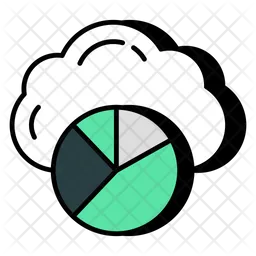 Cloud Analytics  Icon