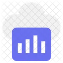 Cloud Analytics Technology Network Icon