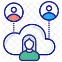 Cloud-Anbieter  Symbol