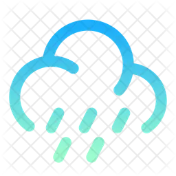 Cloud-angled-rain  Icon