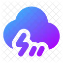 Cloud-angled-rain-zap  Icon