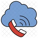 Cloud-Anruf  Symbol