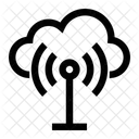 Cloud Antenna  Icon