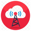 Cloud Antenna  Icon