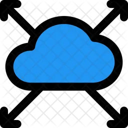Cloud Any Direction  Icon