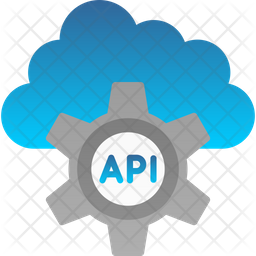 Cloud Api Icon - Download in Gradient Style
