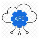 Cloud Api Cloud Computing Api Integration Icon