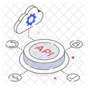 Cloud Api  Icon
