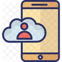 Cloud App Logistics App Mobile Tracking Icon