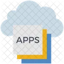 Cloud Computing Apps Icon